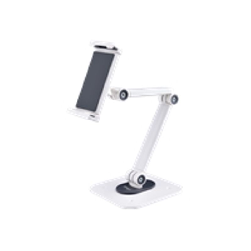 StarTech.com Adjustable Tablet Stand for Desk Desk/Wall Mountable Supports Up to 2.2lb Universal Tablet Stand Holder for Desk Articulating T