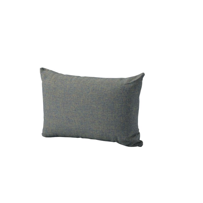 ACME Rajni Patio-Pillow (10Pcs), Gray Fabric & Black Finish