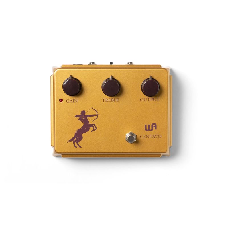 Warm Audio - Centavo Professional Overdrive Guitar Pedal - Gold