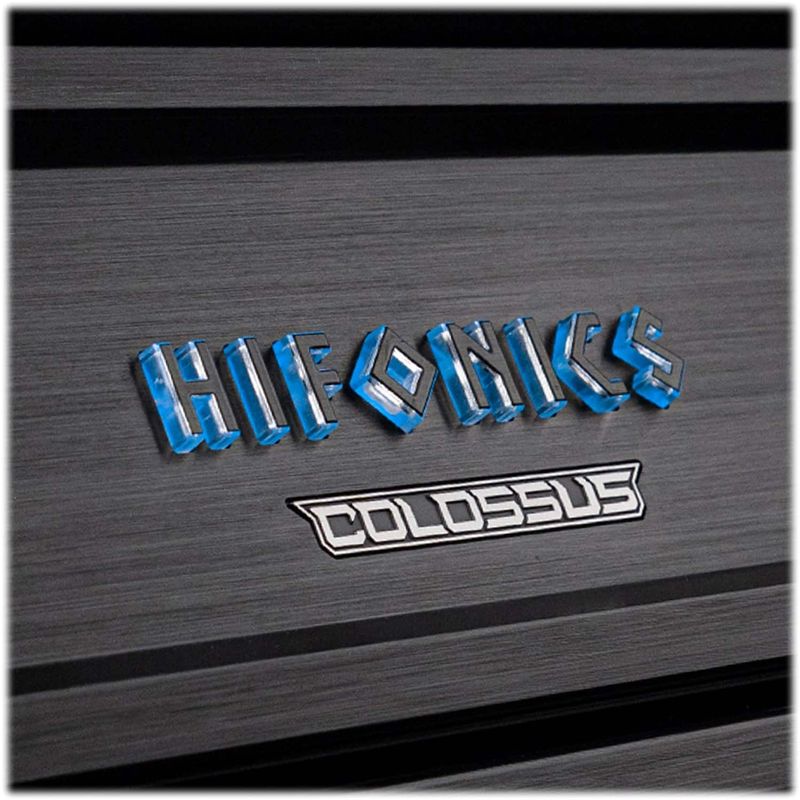 Hifonics - COLOSSUS PRO 5000W Mono Block Car Audio Amplifier - Black