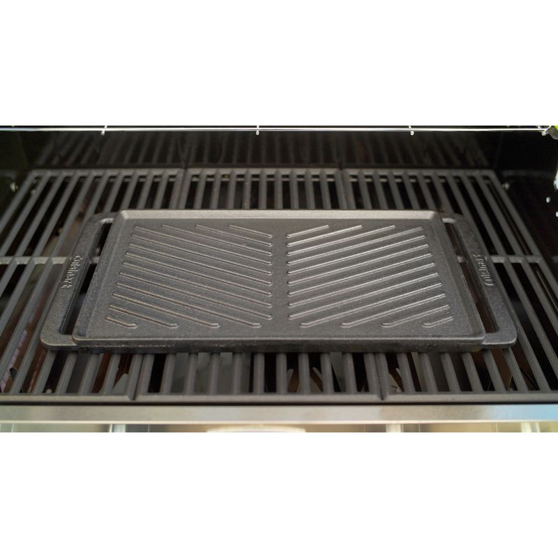 Cuisinart - Reversible Cast Iron Griddle/Grill Plate