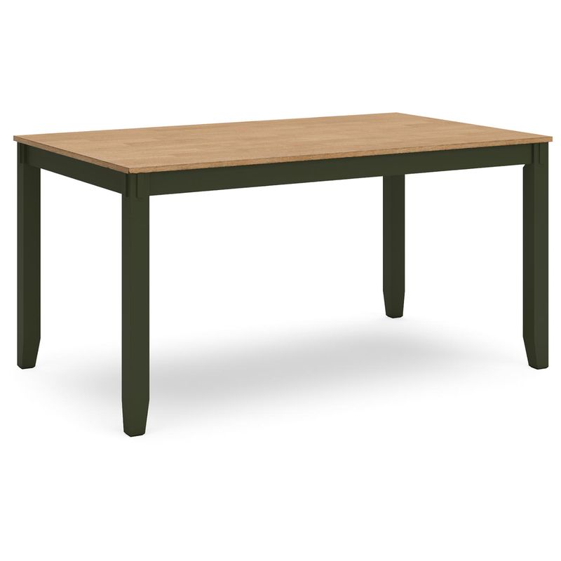 Gesthaven Dining Table with 4 Chairs and Bench (Set of 6)