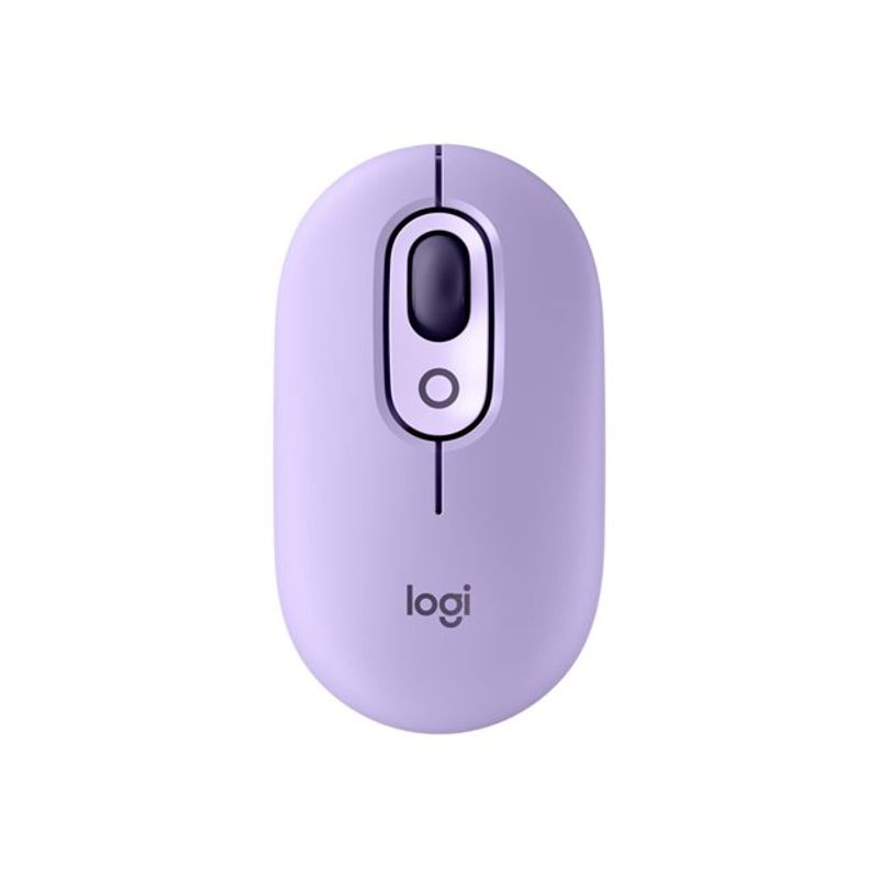 Logitech POP Mouse With Customizable Emojis - Cosmos - mouse - customizable emoji - Bluetooth 5.1 LE - cosmos lavender