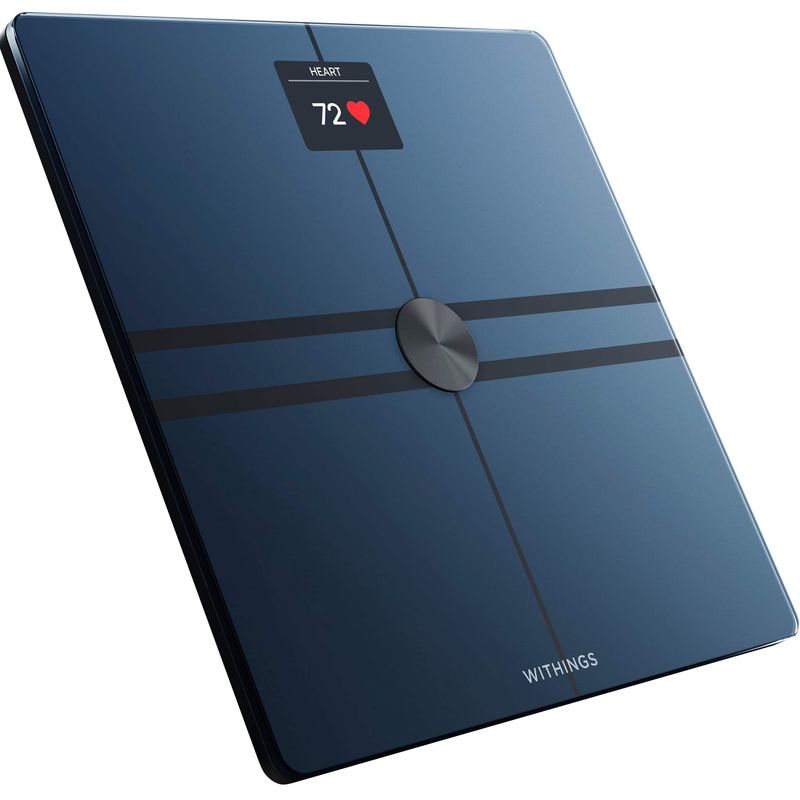 Withings - Body Comp Complete Body Analysis Smart Wi-Fi Scale - Black