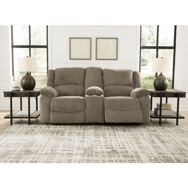 Draycoll DBL Reclining Loveseat w/Console
