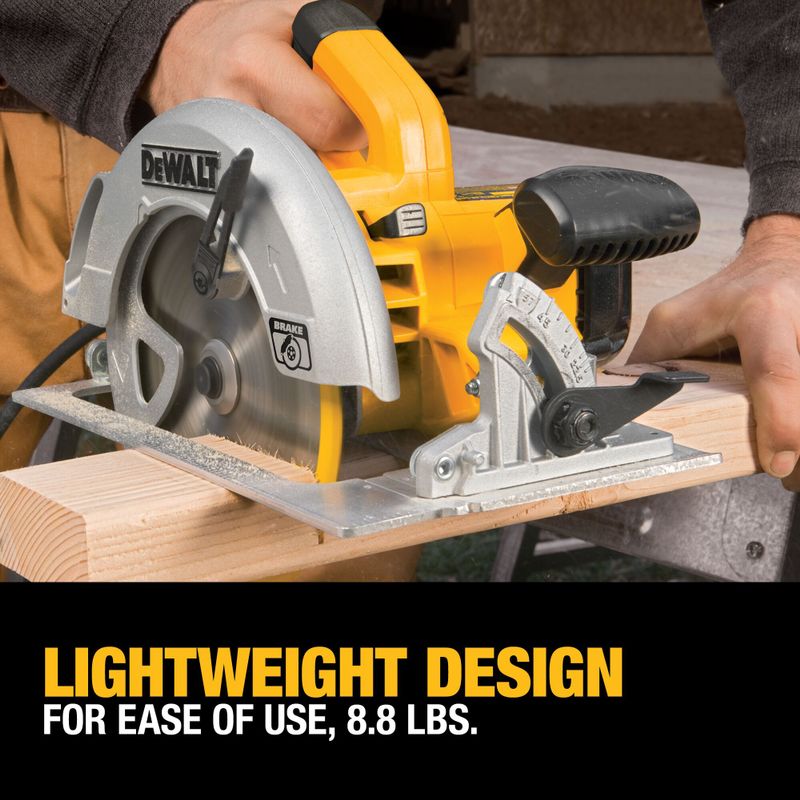 DeWalt - 7-1/4 Lightweight Circular Saw w/ Electric Brake