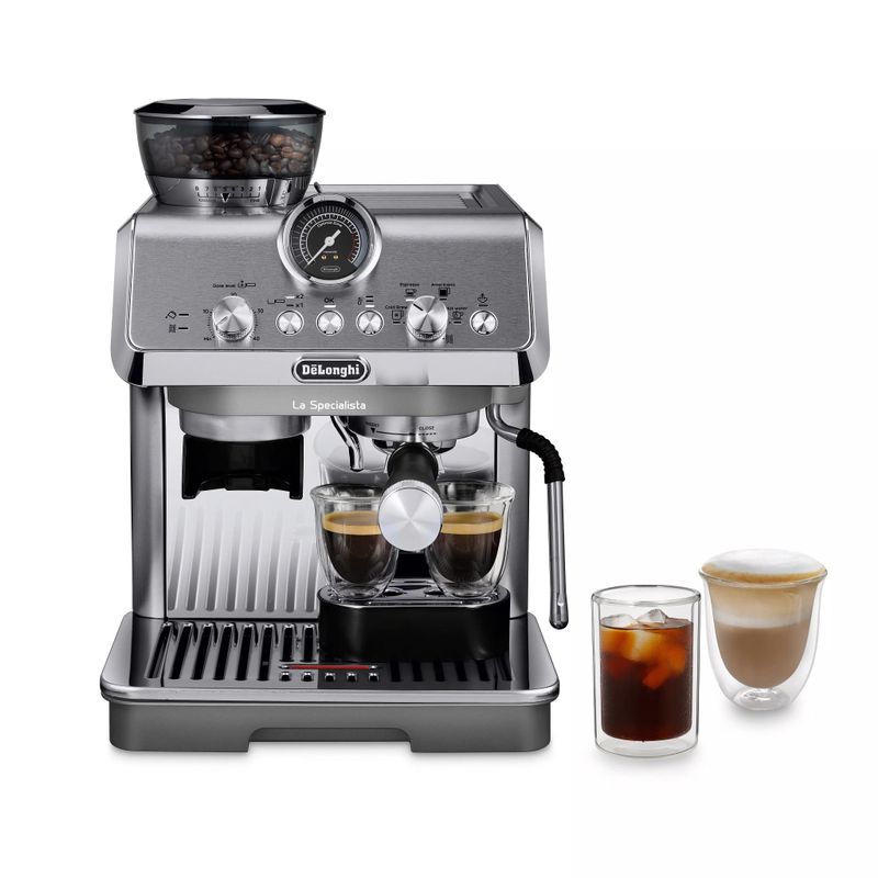 De'Longhi - La Specialista Arte Evo Espresso Machine with Cold Brew - Stainless Steel