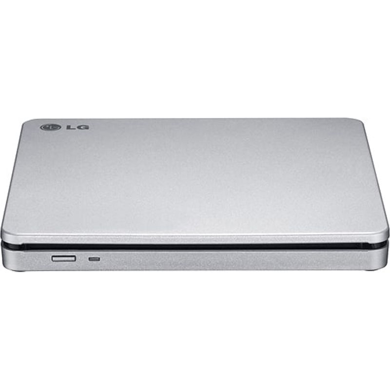 LG - 8x External Double-Layer DVDRW/CD-RW SuperMulti Blade Drive - Silver