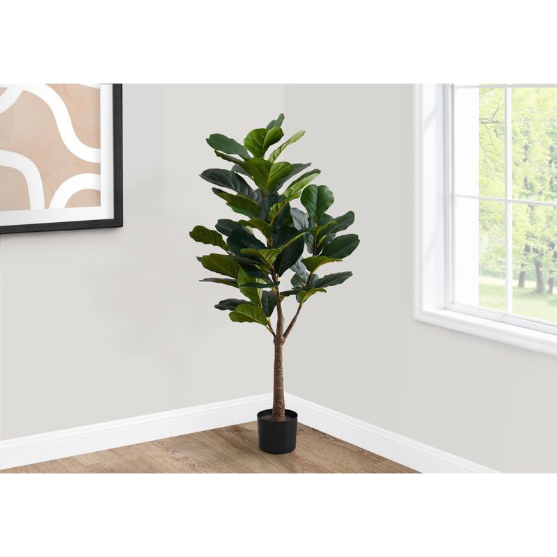 Artificial Plant - 47"H / Indoor Fiddle Tree In A 5" Pot