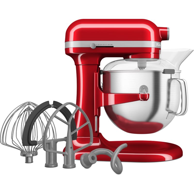 KitchenAid 7-Qt. Bowl Lift Stand Mixer in Candy Apple Red