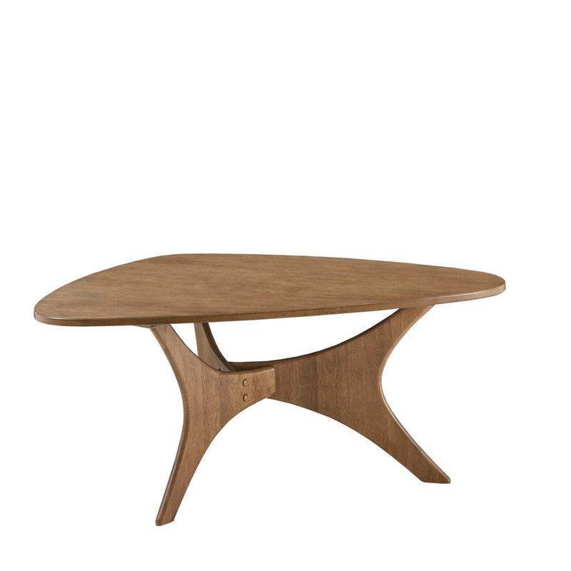Rowan Triangle Wood Natural Elm Finish Coffee table