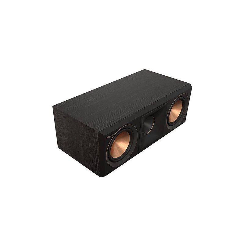 Klipsch - Reference Premiere Series Dual 5.25" 400-Watt Passive 2-Way Center-Channel Speaker - Ebony