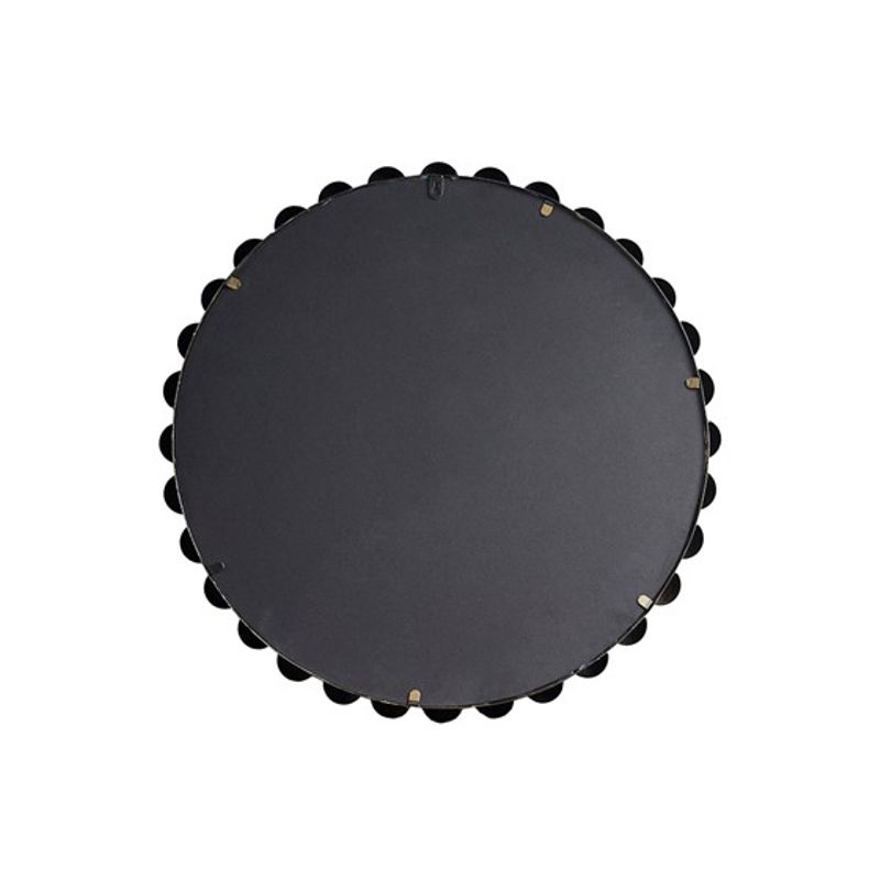 Marlowe Beaded Round Wall Mirror 27"D