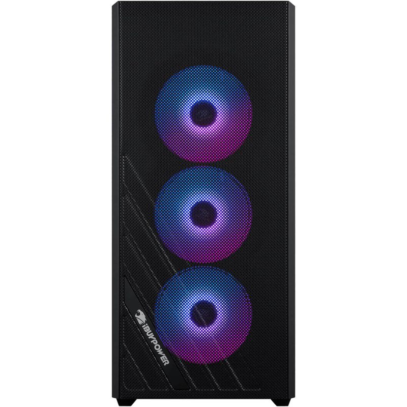 iBUYPOWER - Scale Gaming Desktop PC - Intel Core i5 14400F - NVIDIA GeForce RTX 4060 8GB - 16GB DDR5 RAM - 1TB NVMe - Black