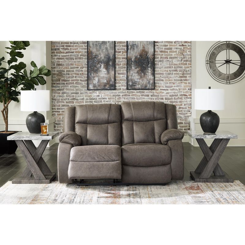 First Base Reclining Loveseat