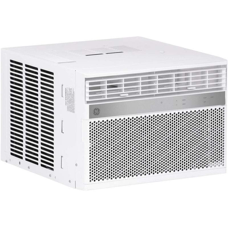 GE - 350 Sq. Ft. 8000 BTU Smart Window Air Conditioner - White