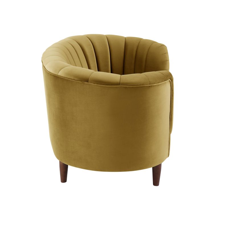 ACME Millephri Sofa, Olive Yellow Velvet