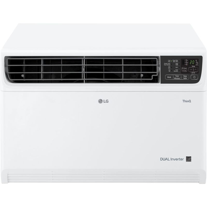 LG - 14,000 BTU DUAL Inverter Smart Wi-Fi Enabled Window Air Conditioner