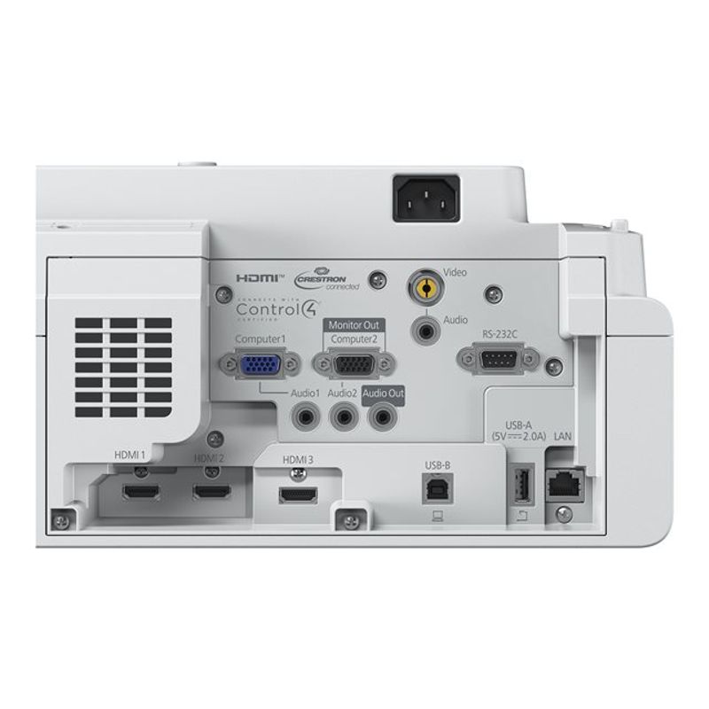 Epson PowerLite 760W - 3LCD projector - ultra short-throw - 802.11a/b/g/n/ac wireless / LAN/ Miracast