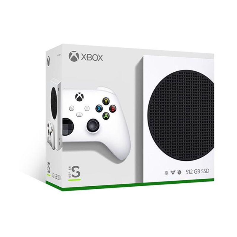 Microsoft - Xbox Series S 512GB All-Digital Console (Disc-Free Gaming) - White