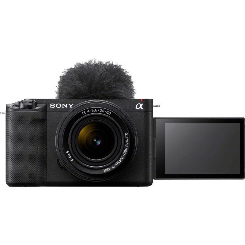 Sony - Alpha ZV-E1 Full-frame Vlog Mirrorless Lens Camera Kit with 28-60mm Lens - Black