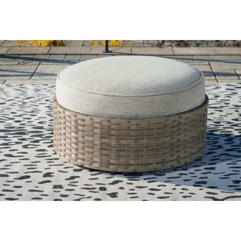 Calworth Ottoman with Cushion