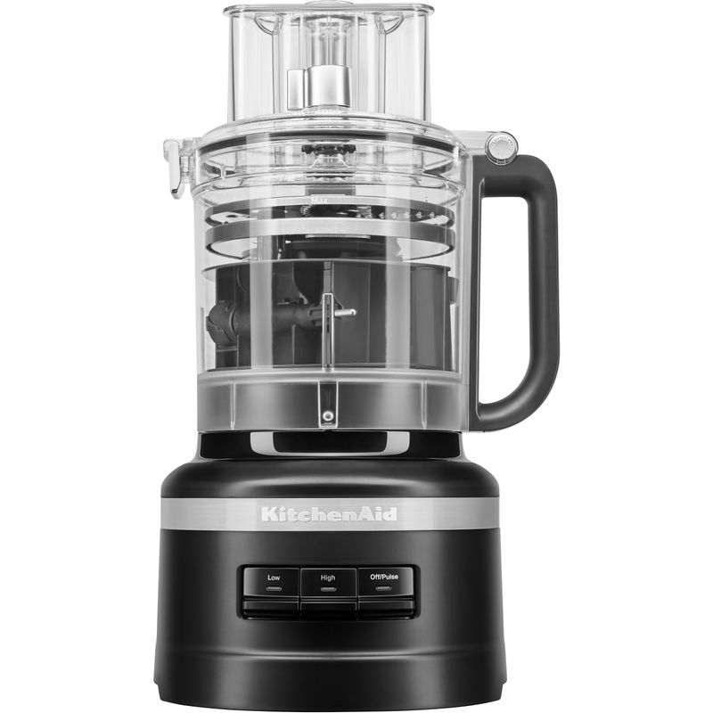 KitchenAid 13-Cup Food Processor with Work Bowl in Black Matte