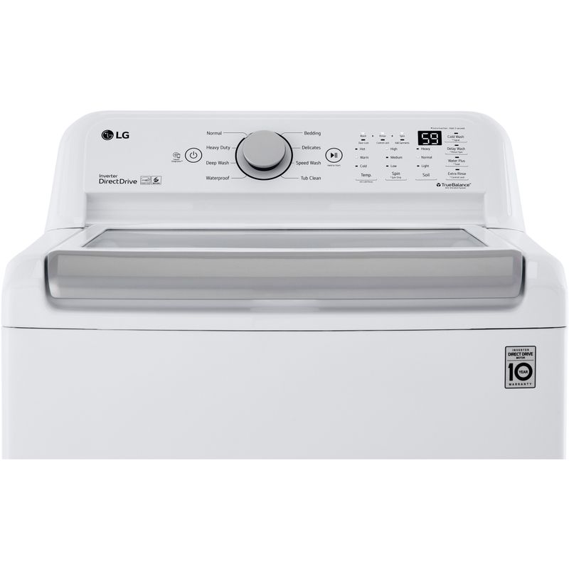 LG Electronics 5.0-Cu. Ft. Mega Capacity Top Load Washer with TurboDrum Technology