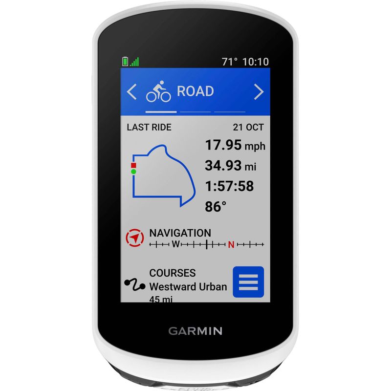 Garmin - Edge Explore 2 3" Bike GPS with Built-In Bluetooth - Black