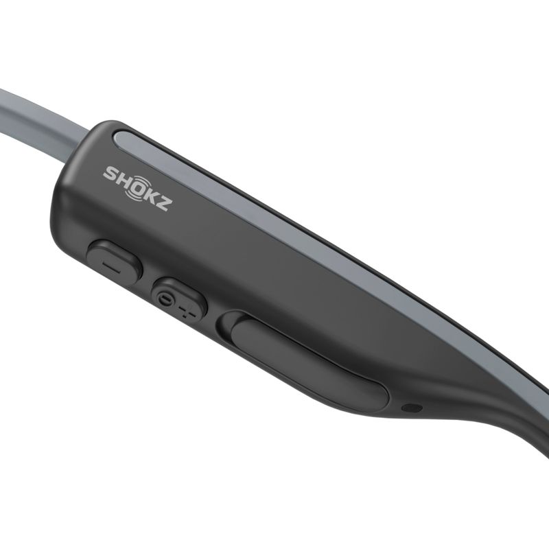 Shokz - OpenMove Bone Conduction Open Ear Lifestyle/Sport Headphones - Gray