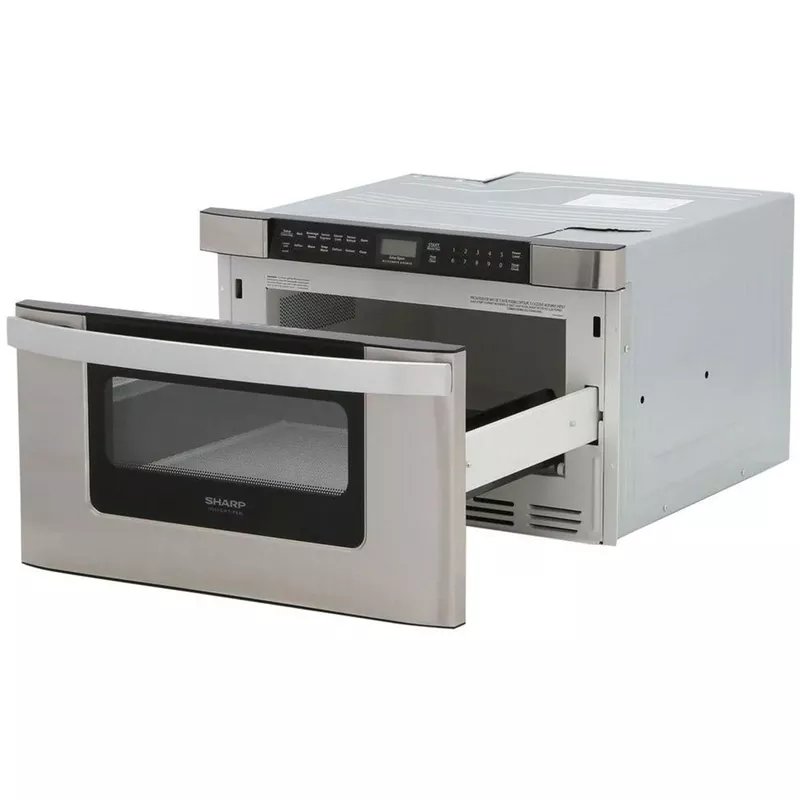 Sharp 24" / 1.2 CF Microwave Drawer, Easy Open