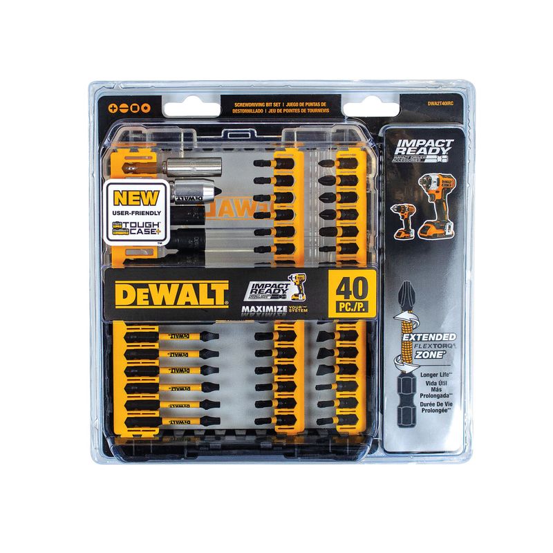 DeWalt - 40pc Impact Ready Screwdriving Bit Set