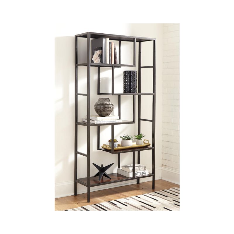 Brown/Black Frankwell Bookcase