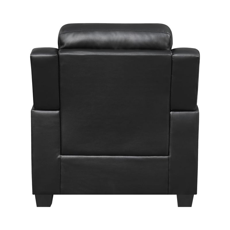 Finley Tufted Upholstered Chair Black