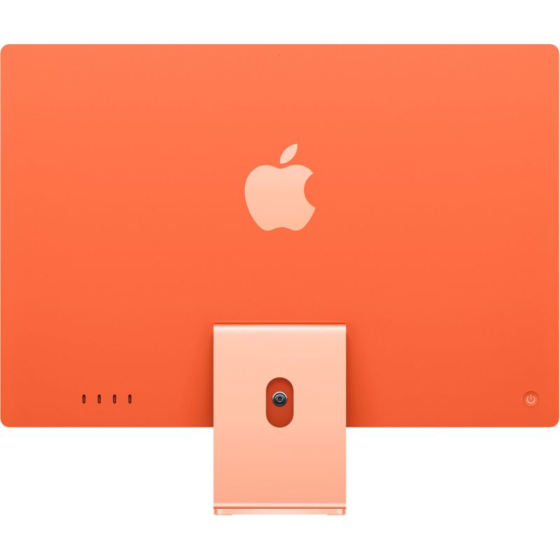 Apple - iMac 24-inch All-in-One - M4 chip - Built for Apple Intelligence - 10 Core CPU - 10 Core GPU - 16GB Memory - 256GB SSD - Orange