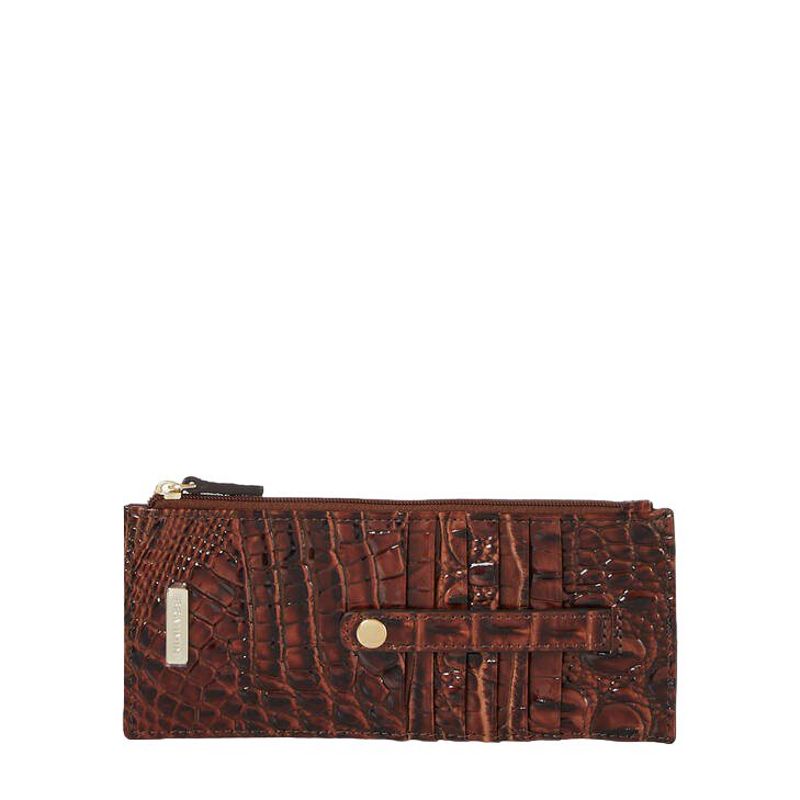 Brahmin Credit Card Wallet (Pecan Melbourne)