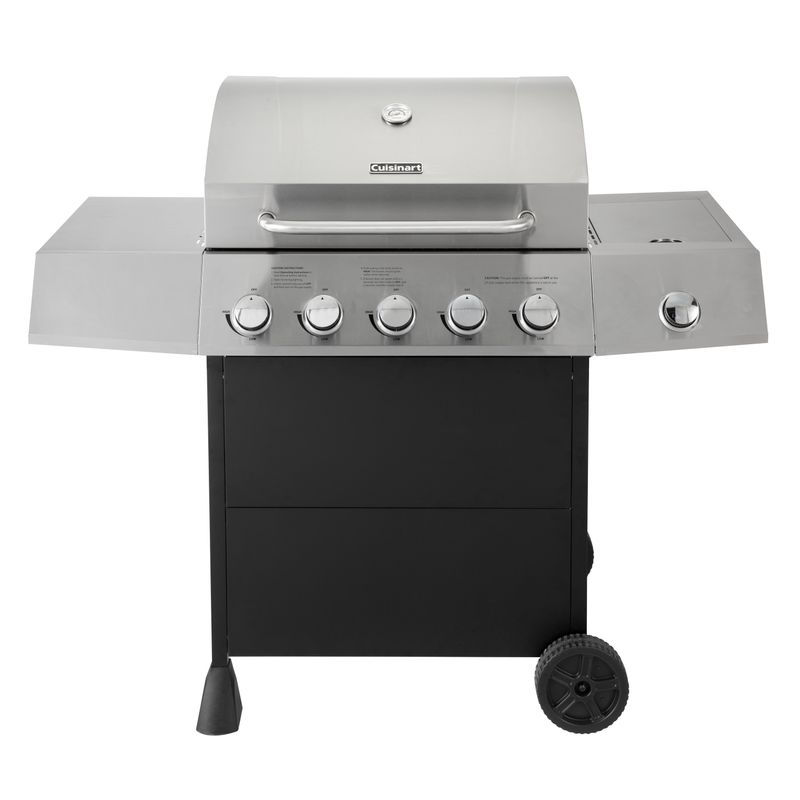 Cuisinart - 5 Burner Gas Grill w/ Side Burner