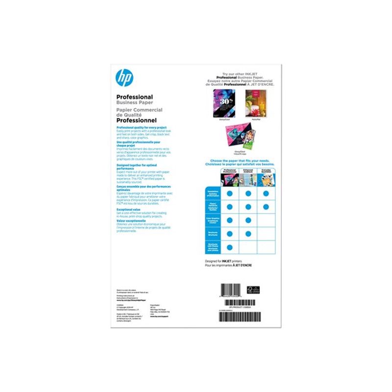 HP Inkjet Brochure Paper - brochure paper - glossy - 150 sheet(s) - Tabloid (11 in x 17 in) - 180 g/m 