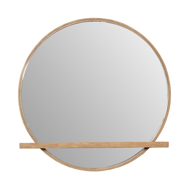 Arini Round Dresser Mirror Sand Wash