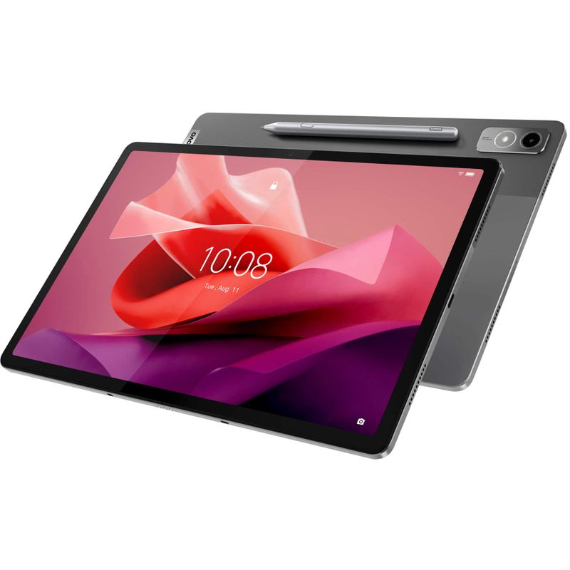 Lenovo - Tab P12 with Lenovo Tab Pen Plus - ZACH0165US - Storm Grey