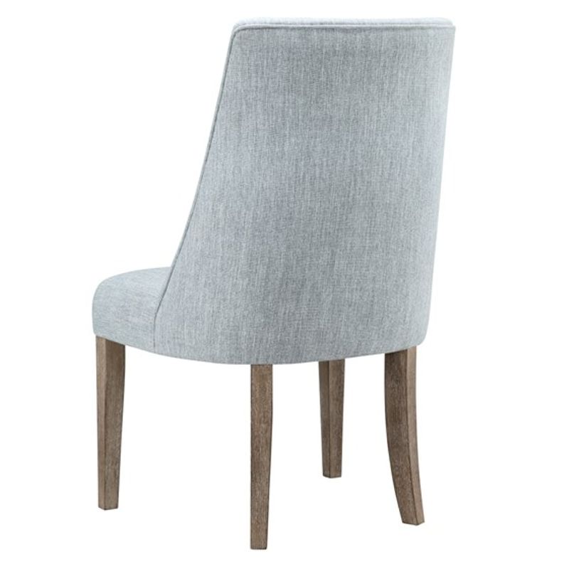 Light Blue Winfield Upholstered Dining chair Set of 2