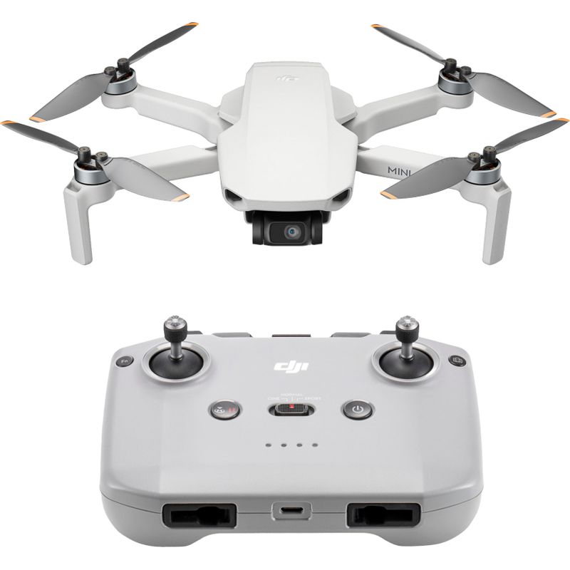 DJI - Mini 4K Drone with Remote Control - Gray
