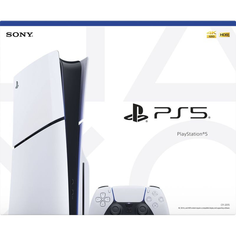 Playstation 5 Slim + Elden Ring Bundle with Extra Controller, Accessories