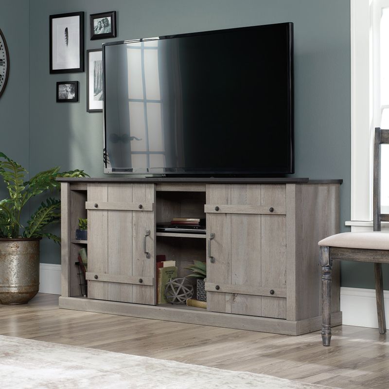 Sauder - Entertainment Credenza - Mystic Oak