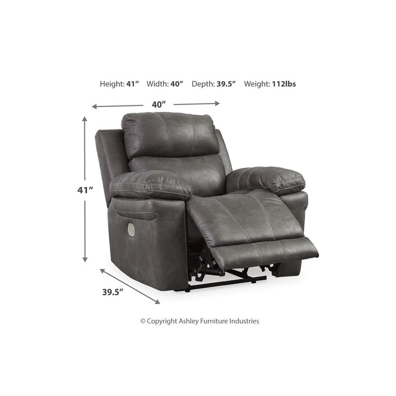 Erlangen Power Recliner/Adjustable Headrest