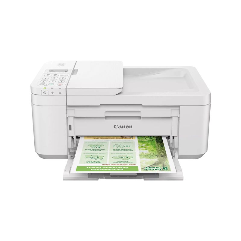 Canon - Pixma TR4720 Wireless Office All-In-One Printer White