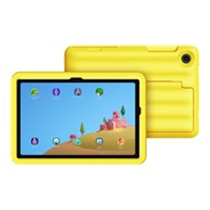 Samsung - Galaxy Tab A9+ Kids Edition 11" 64GB with Puffy Cover - Wi-Fi - Yellow