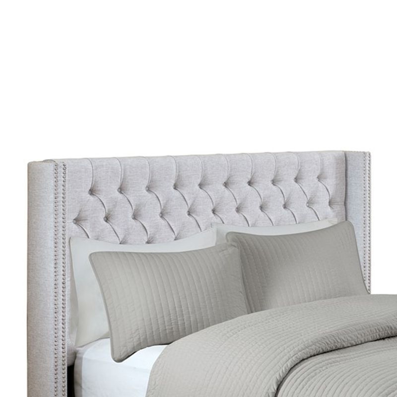 Grey Amelia Upholstery Headboard