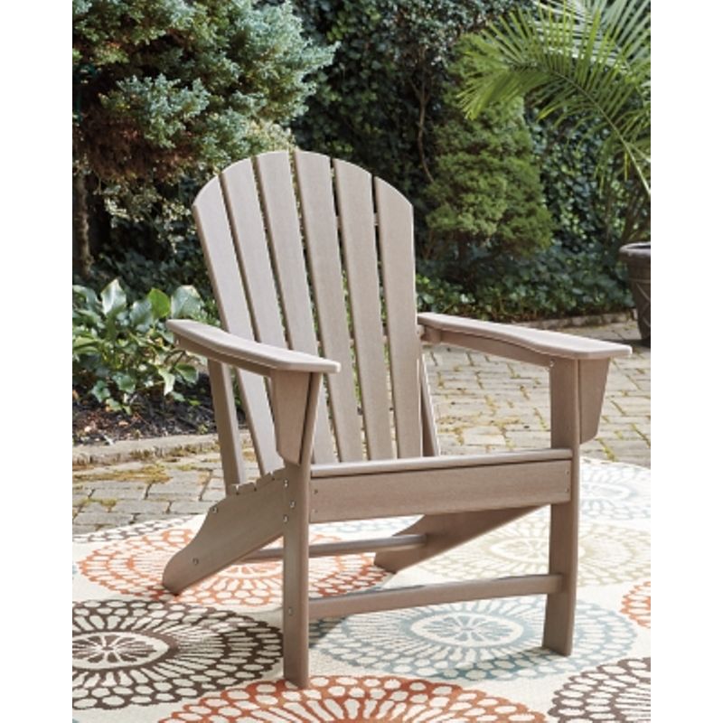 Grayish Brown Sundown Treasure Adirondack Chair