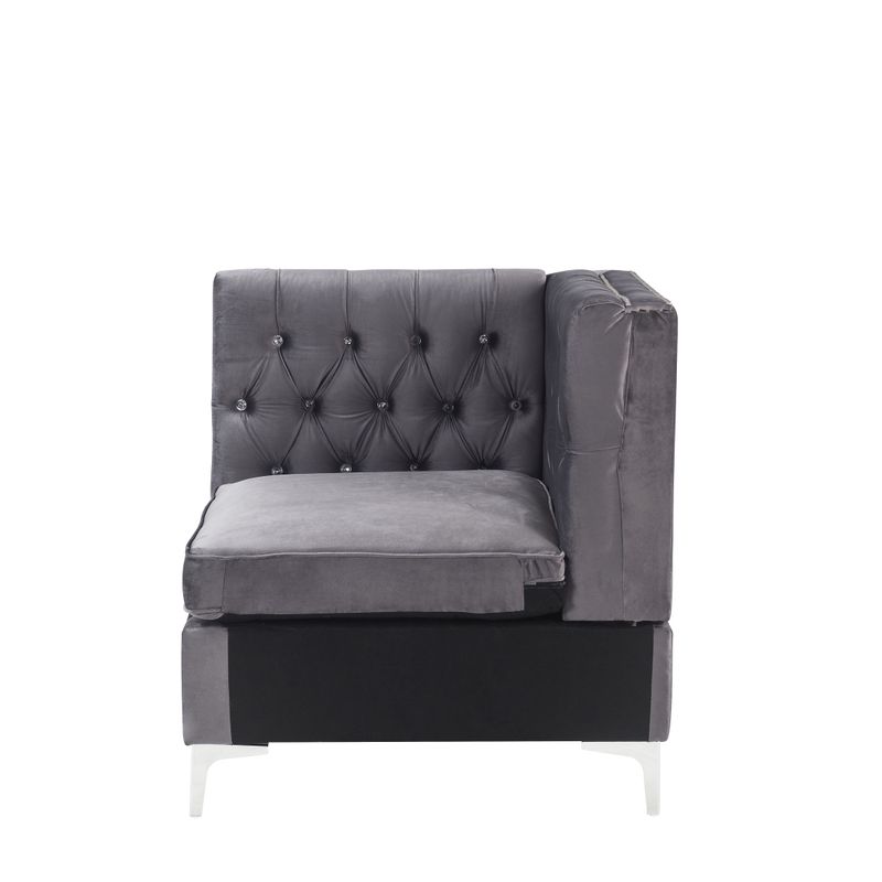 ACME Jaszira Modular - Wedge, Gray Velvet